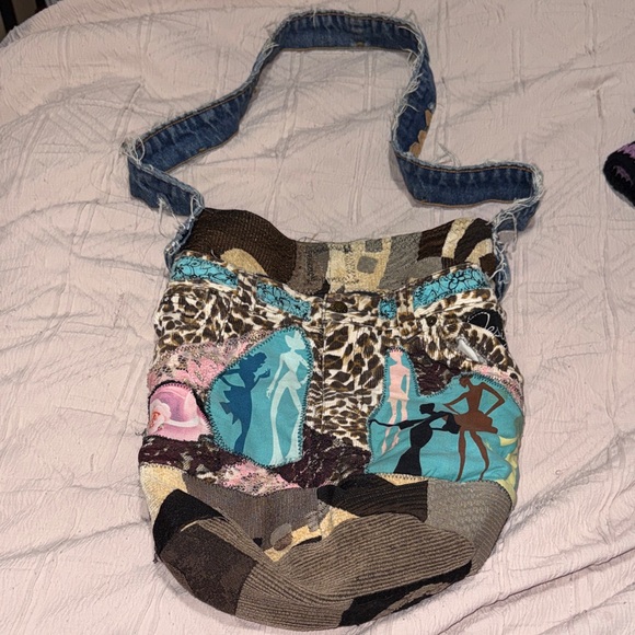 Patchwork Shoulder Bag - Picture 1 of 4
